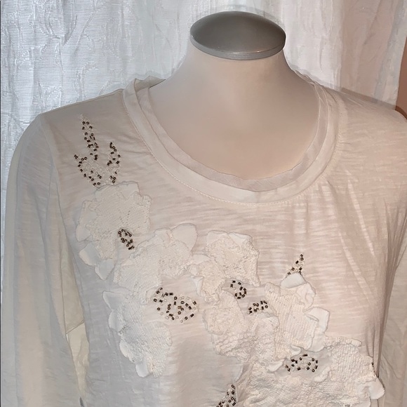 Sonoma New ,never worn flower design and beads - Picture 2 of 9